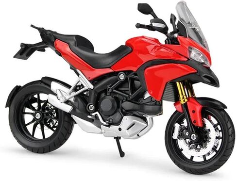 المجموعة 1:12 لـ Ducati Multistrada 1200 S Motorcycle Model Model Simulation Diecasts Higasts in Kuwait