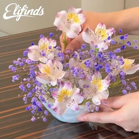 زهرة الضفادع السيراميك مزهرية وعاء ترتيب الأزهار اليابانية ايكيبانا دبوس المشكل الإمدادات زهرة وعاء لوتس pod على شكل حاوية (أبيض) in Kuwait
