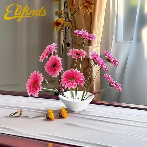 زهرة الضفادع السيراميك مزهرية وعاء ترتيب الأزهار اليابانية ايكيبانا دبوس المشكل الإمدادات زهرة وعاء لوتس pod على شكل حاوية (أبيض) in Kuwait