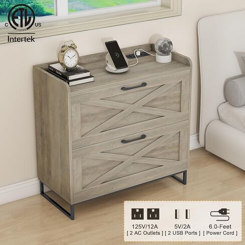 Farmhouse Lateral File Cabinet, Modern Farmhouse Filing Cabinet with 3 Drawers for Letter/Legal/A4 Size Hanging Files, File Storage Cabinet for Home Office, Printer Stand with Storage, Office White in Saudi Arabia