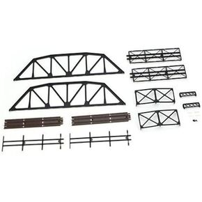 ATLAS MODEL 2070 Code 55 Truss Bridge Kit Black N
