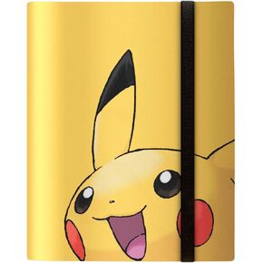Ultra PRO - 2025 Pikachu 9 Pocket PRO Binder for Pokémon Cards & Standard Size Cards, Holds up to 360 Cards in Ultra PRO 9 Pocket Pages