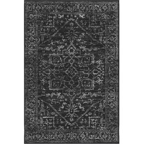 Office Chair Mat, 48"x36" Chair Mat for Hard Floors, Area Rug for Living Room, Protector Floor Desk Mat for Hardwood Floor (Black)