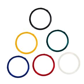 Magiclulu 6 Rolls شريط تحديد موقع سطح المكتب من ملصق العلامات للفصول الدراسية والمكتب استخدام سهل الإزالة للعروض التقديمية واللافتات