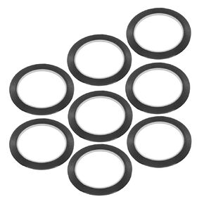 Black Dry Erase Board Tape 8pcs Pack Adhesive Vinyl Tape for Whiteboard