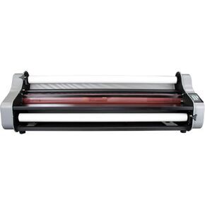 CL-40SD 40" Element Laminator, Capable of Using 1.5 mil to 3 mil Film, Variable Temperature Control, Safety Shield, Auto Shut Off After 2 Hours, 1" Core Size, Digital LED Display