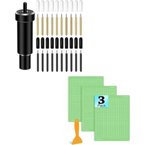 UCEC 21 PCS Premium Replacement Cutting Blade + Cutting Mat
