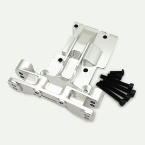 Aluminum Rear Upper Bulkhead Silver for Traxxas 1/5 X-Maxx 8S 1/6 XRT 7727 7727X