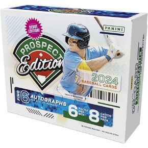2024 Panini Prospect Edition Baseball Trading Card Hobby Box (6 Autographs Per Hobby Box)