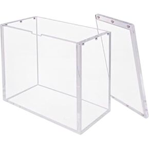 Acrylic Clear Magnetic Display Case Box ETB Boxes Current 6MM Thick Magnetic Closure Fit for Pokemon Elite Trainer Boxes