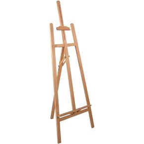 Double-Sided Mobile Projection Writing whiteboard Stand Large Magnetic，Adjustable Back-Supported Easel for Oil Painting & Display - 1.45/1.75m Height, Versatile Advertising Stand, Bookcase &