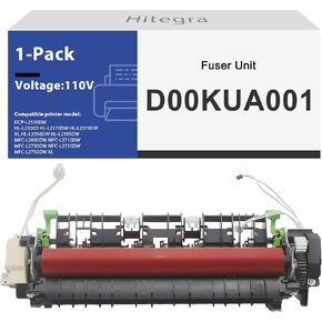 D00KUA001 D00YTK001 Fuser Unit Replacement for Brother DCP-L2550DW HL-L2350D HL-L2370DW HL-L2390DW HL-L2395DW MFC-L2690DW MFC-L2710DW MFC-L2730DW MFC-L2750DW Printer Fuser Fixing Unit 1-Pack (110V)