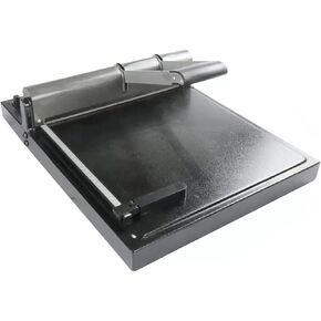 A4 Manual Creasing Machine, 340mm Heavy Duty Paper Folding Machine with Scale, Metal Paper Card Creasing Machine