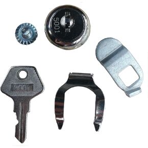 5001 Lock and Key for M-S and Compatible with Star Micronics CD3-1616, and Fits EchoPOS Cash Drawers Silver