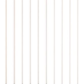 beinkmake 10Pcs 2mm 2.5mm 3mm Reusable Hanging Burning Rods 7.87in Porcelain Bead Jewelry Pendant Burn Sticks Ceramic Rods Kiln Hanging Burning Rod Fires Clay Pottery Tools for DIY Crafts