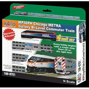 Kato USA Model Train Products MPI MP36PH Chicago Metra Gallery