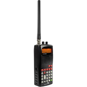 Whistler WS1010 Analog Handheld Scanner – 400 Channels, Skywarn, Same Weather Alerts, Spectrum Sweeper, PC Programmable, Service Banks for Police, Fire, Marine, Air & Ham – Black
