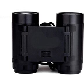 Magnification Toy Binocular Telescope Neck Tie Strap for Astronomical Observation Red (Black)