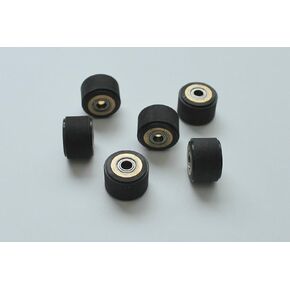 6pcs 5x10x18mm Summa Cutting Plotter Vinyl Cutter Pinch Roller Wheel Japan Bearing+Copper+Rubber
