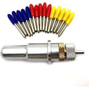 15pcs 30/45/60 Degrees Vinyl Cutting Plotter Blades for Roland Plotter+ Roland Blade Holder …