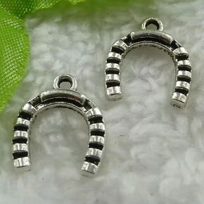 320 pcs Tibet Silver Horseshoe 16x14mm B1421