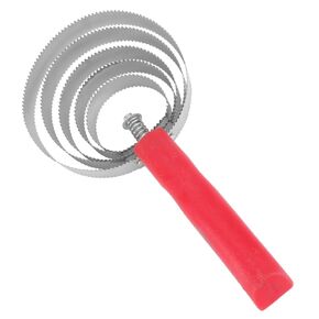 Happyyami 1pc Horse Accessory Horse Scratching Brush Coat Comb Horse Hair Shedding Grooming Kit Horse Mane and Tail Detangler Pet Grooming Cleaning Grooming Removal Curry Stainless Steel