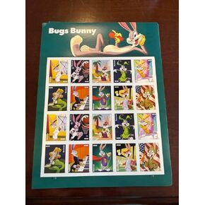 Bugs Postage Stamps Bunny Sheet of 20