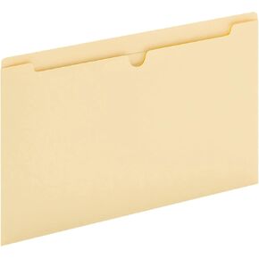 Office Depot Manila Single-Top File Jackets, 8 1/2in. x 14in., Legal Size, Box Of 100, ODB3015