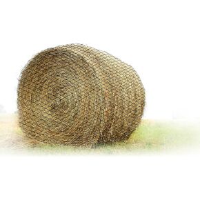 5 × 5 قدم جولة Bale Hay Net للخيول كبيرة متينة نايلون غير متينة بعدم التغذية البطيئة.
