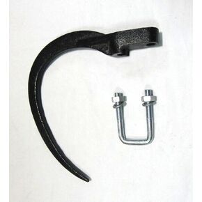 (10 Pack) of 9" Hay Grapple Hooks with U-Bolts, hay Accumulator Hook grapples.