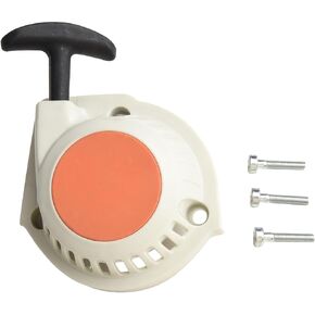 Recoil Starter With Screws For FS94 KM94 HL91 HL94 FS94R FS94C FS94RC, Pull Start Recoil Starter Alloy, Replacement Recoil Pull Starter Assembly For Outdoor Equipment