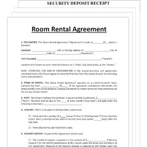Lease Agreement for Rental Property - Includes 3 Blank Rental Forms & Reference Guide - Rental Lease Agreement Forms - Blank Rental Agreement