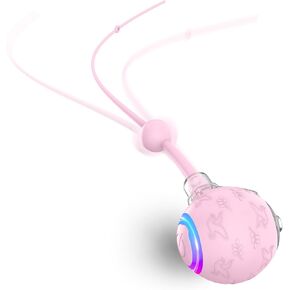 Interactive Cat Toys Ball for Indoor Cats,Automatic Kitten Toys for Bored Indoor Adult Cats,Motion Activated,USB Rechargeable(Purple)