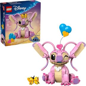 Lego Disney Angny Lilo & Stitch Kids Toy - ديكور الغرفة ومجموعة البناء للفتيات والفتيان ، الذين تتراوح أعمارهم بين 9+ - فكرة هدية عيد ميلاد للمشجعين الشباب الذين يحبون Stitch Stuff وألعاب التعلم - 43257