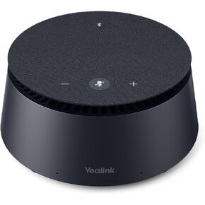 Yealink CP50 Conference Call Speaker and Microphone with Ai Noise Cancellation, Speakerphone for Teams Room, 8 360° Omnidirectional Mics, Bluetooth, USB-C, Daisy Chain, 19.69ft Pickup Telephon