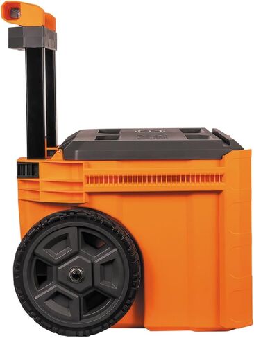 صندوق أدوات MODbox 54802 ميجا بايت من Klein Tools، نظام تخزين أدوات معياري مع تركيب جانبي، عجلات مطاطية 10 بوصة، مقبض قابل للإزالة in Saudi Arabia