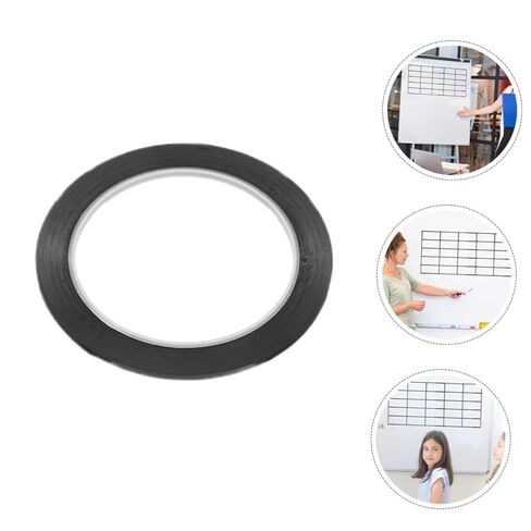 10pcs Black Pet Film Whiteboard Brack Board Board Lines Linking Listing Papers Charts and Guidelines School School Supplies Schools School in Kuwait