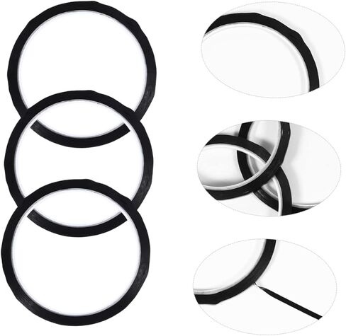 Cabilock Marking Sticker Tape Desktop Positioning Tape 3mm Wide 6 Pack Black for Office Classroom Use in Saudi Arabia
