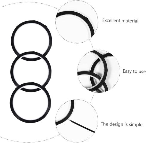 Cabilock Marking Sticker Tape Desktop Positioning Tape 3mm Wide 6 Pack Black for Office Classroom Use in Saudi Arabia