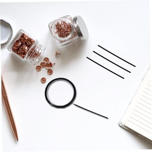 Cabilock Marking Sticker Tape Desktop Positioning Tape 3mm Wide 6 Pack Black for Office Classroom Use in Saudi Arabia