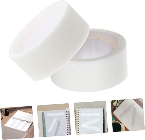 Artibetter 16 Rolls Plastic Crafts Project Project Sticky Student Supply Supply Products File Fixing Tape Strips Office Supply Excaptory Plastic in Saudi Arabia