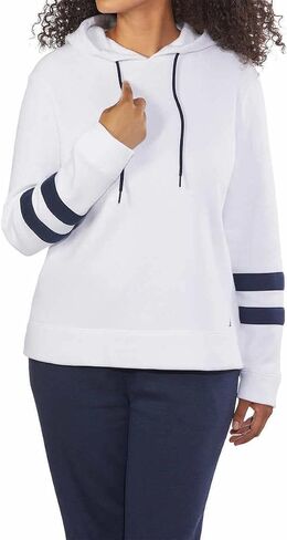Nautica Womens Lightweight Pullover Sweatshirt Hoodie (Medium, Navy) in Saudi Arabia