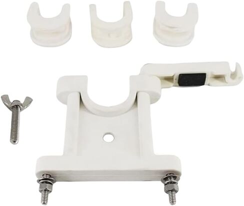 MARINE CITY Adjustable Stand-Off Extension with 304 Stainless Steel Tube Bar Nylon Base for Marine Yacht Boat (1 Pcs) in Saudi Arabia