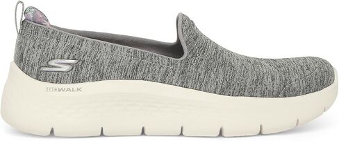 Skechers Women's GO Walk Flex-Clever View Sneaker, Black/White, 12 Wide in Saudi Arabia