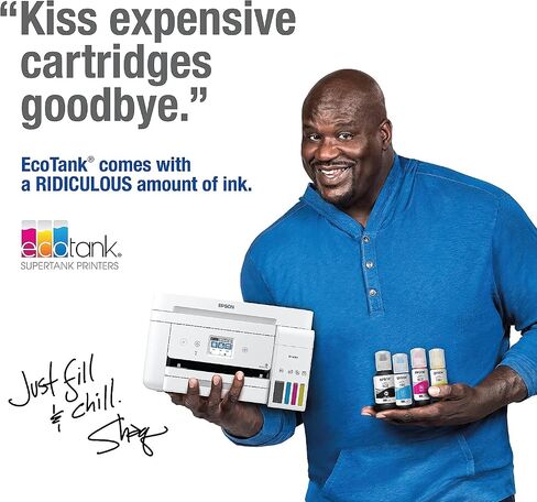 Epson Ecotank ET-4760 اللاسلكي اللاسلكي الكل في واحد من الخرطوشة خالية من الخرطو in Kuwait
