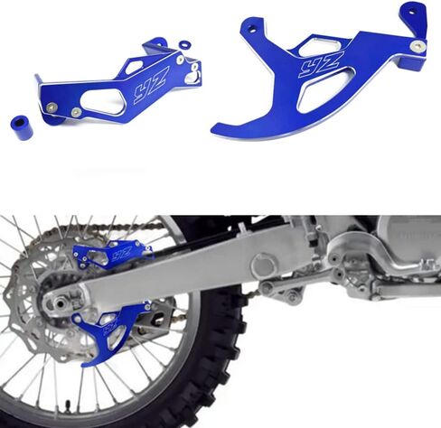 غطاء فرجار حماية قرص الفرامل الخلفي CNC متوافق مع Yamaha WR250F WR450F 2006-2021، متوافق مع Yamaha WR250R WR250X 2007-2017 in Saudi Arabia