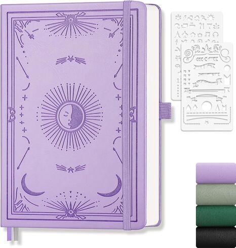 Plain Journal for Women Men, 192 Pages A5 Notebook Journal, Hardcover Notebook with 100Gsm Thick Pages, Leather Note Book for Writing, Travel, Business, Office, Prayer 5.7 x 8.3,Black in Saudi Arabia