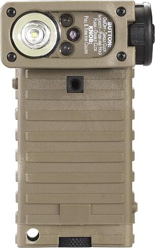 Streamlight 14031 Sidewinder 55-Lumen Military Flashlight with E-Mount and White Red/Blue/IR LEDs, Coyote in Saudi Arabia