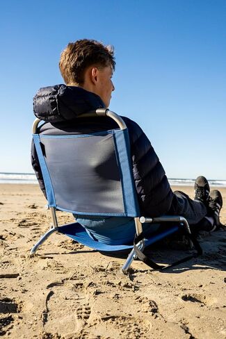 Stansport Aluminum Beach Chair Blue G-6-50 in Saudi Arabia