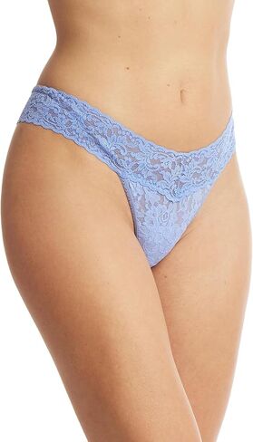 hanky panky Signature Lace Low Rise Thong, One Size, Pink Lady in Saudi Arabia